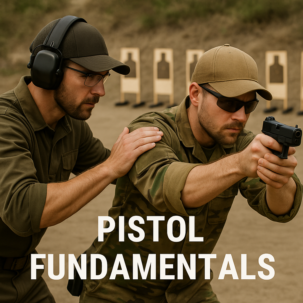 Pistol Fundamentals – One-Day Training Course – Train with Combat-Proven Instructors