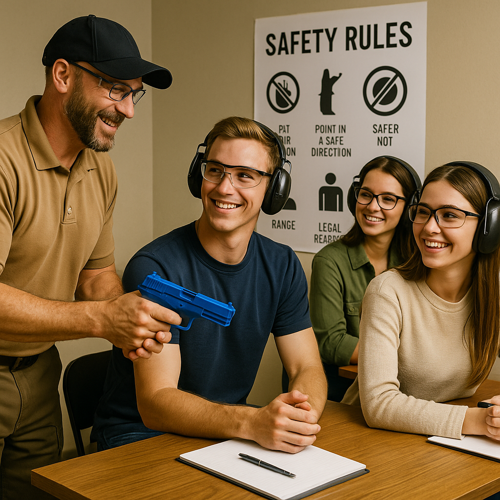 Beginner Firearm Safety and Instruction – One-Day Training Course – Train with Combat-Proven Instructors
